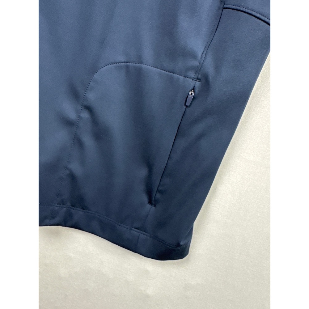 Wilson Quarter Zip Pullover Mens XL Navy Blue Excellent Performance Golf Classic - Picture 9 of 11